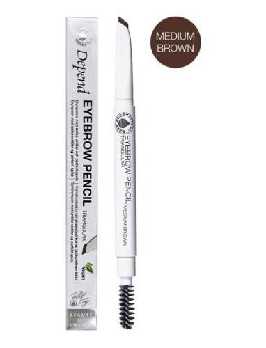 Eyebrowpen. Triangular Mediumbrown Nord Øjenbrynsblyant Makeup Nude De...