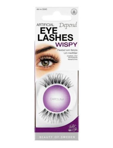 Pe Eyelashes Carolina Se/Fi Øjenvipper Makeup Nude Depend Cosmetic