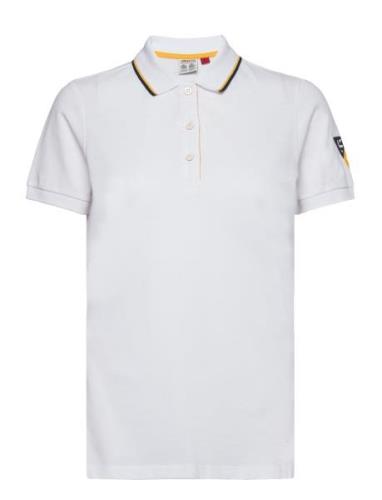 W Musto Polo 2.0 Sport T-shirts & Tops Polos White Musto