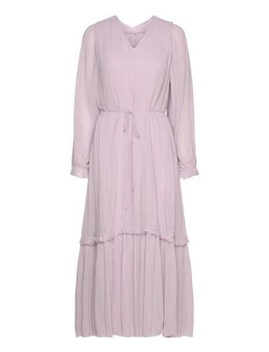 Hebe Hamida Dress Maxikjole Festkjole Purple Bruuns Bazaar