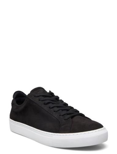 Type - Black Nubuck Low-top Sneakers Black Garment Project