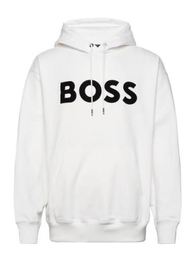 Sullivan 08 Tops Sweatshirts & Hoodies Hoodies White BOSS