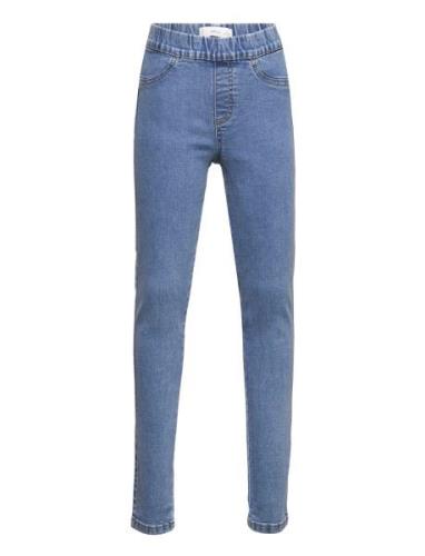 Drawstring Waist Jeans Bottoms Jeans Skinny Jeans Blue Mango