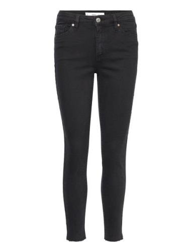 Skinny Cropped Jeans Bottoms Jeans Skinny Grey Mango