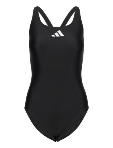 3 Bars Suit Sport Swimsuits Black Adidas Performance