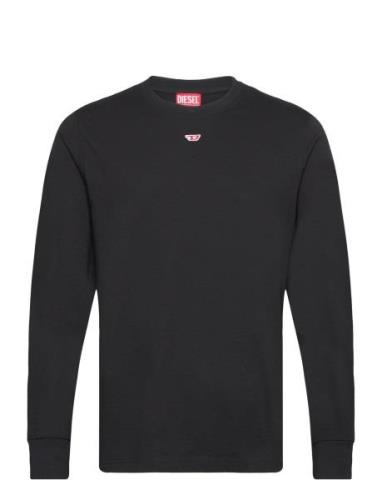 T-Just-Ls-D T-Shirt Tops T-Langærmet Skjorte Black Diesel