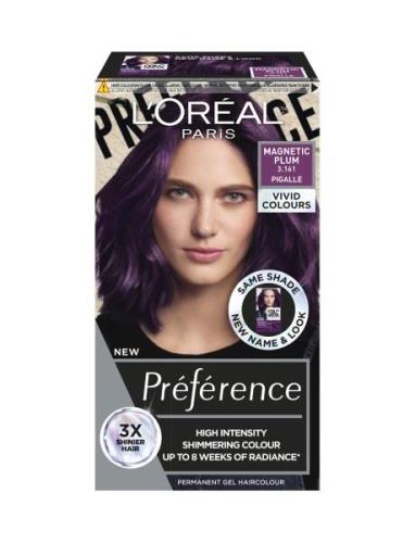 L'oréal Paris Préférence Vivid Colours 3.161 Magnetic Plum Beauty Wome...