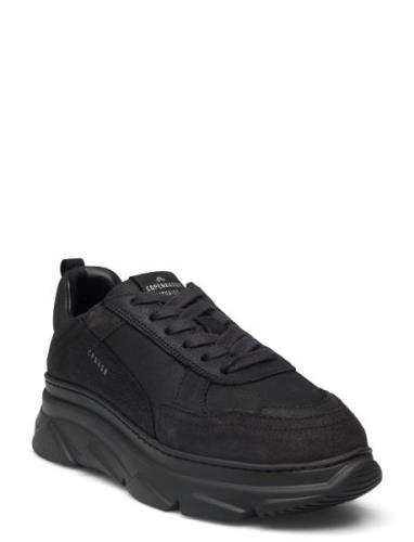 Cph40 Leather Mix White Low-top Sneakers Black Copenhagen Studios