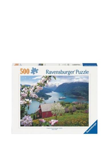 Scandinavian Landscape 500P Toys Puzzles And Games Puzzles Classic Puz...