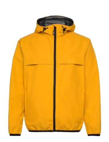 Rømø Lw Rain Jacket - Packable Outerwear Rainwear Rain Coats Yellow H2...