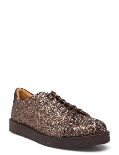 Shoes - Flat - With Lace Low-top Sneakers Silver ANGULUS