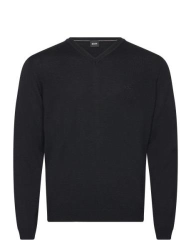 Batisse-E Tops Knitwear V-necks Black BOSS