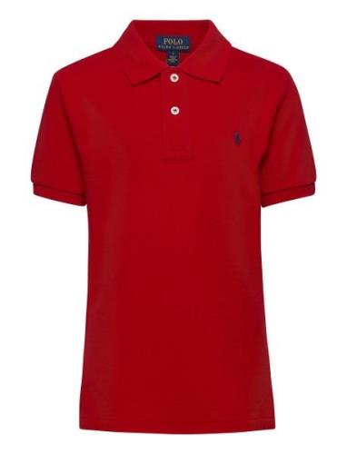 The Iconic Mesh Polo Shirt Tops T-shirts Polo Shirts Short-sleeved Pol...