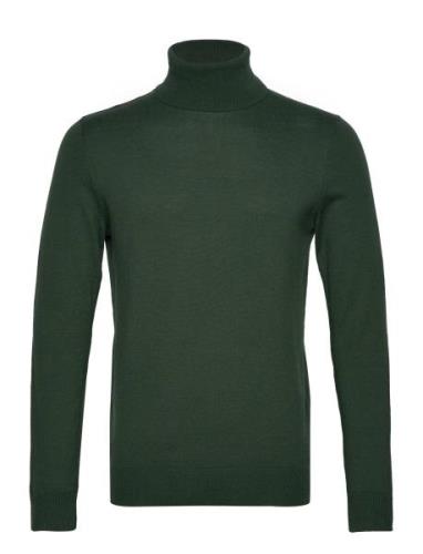 Jjeemil Knit Roll Neck Noos Tops Knitwear Turtlenecks Green Jack & J S