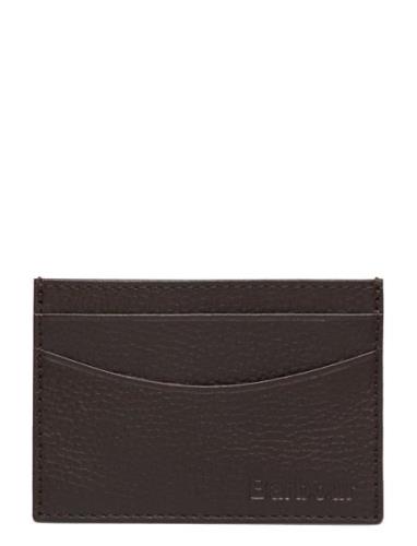 Barbour Amble Lth Card Accessories Wallets Cardholder Brown Barbour