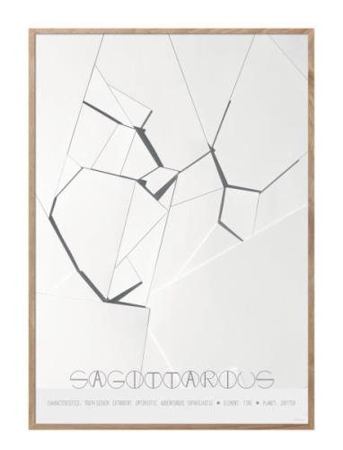 Sagittarius - The Archer Home Decoration Posters & Frames Posters Blac...