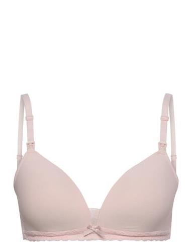 May Nursing_Bra Lingerie Bras & Tops Soft Bras Non Wired Bras Pink Dor...