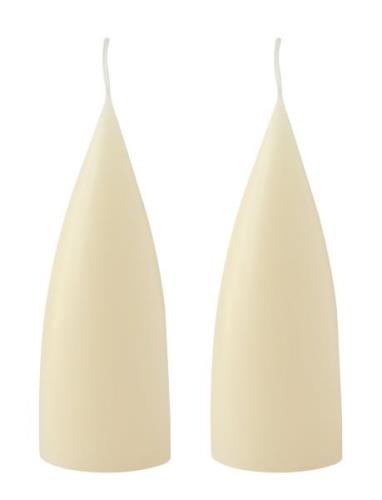 Hand Dipped C -Shaped Candles, 2 Pack Home Decoration Candles Block Ca...