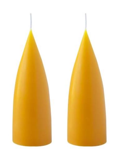 Hand Dipped C -Shaped Candles, 2 Pack Home Decoration Candles Block Ca...