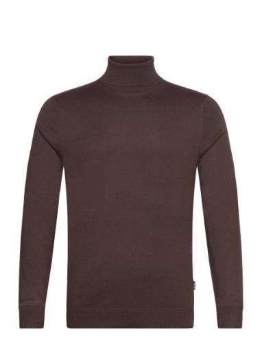 Onswyler Life Reg 14 Roll Knit Noos Tops Knitwear Turtlenecks Brown ON...