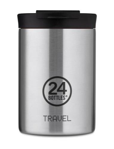 Travel Tumbler Home Tableware Cups & Mugs Thermal Cups Silver 24bottle...