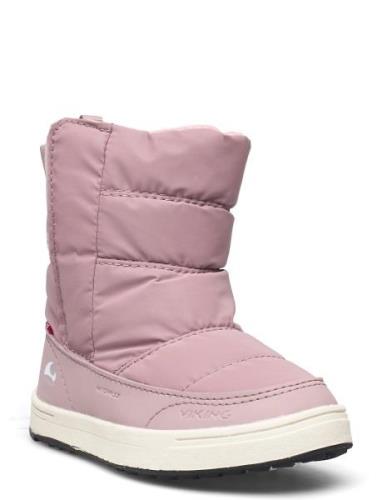 Hoston Reflex Warm Wp Sport Winter Boots Winter Boots W. Velcro Pink V...