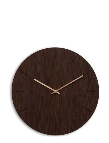 Dark Oak Home Decoration Watches Wall Clocks Brown Hemverk