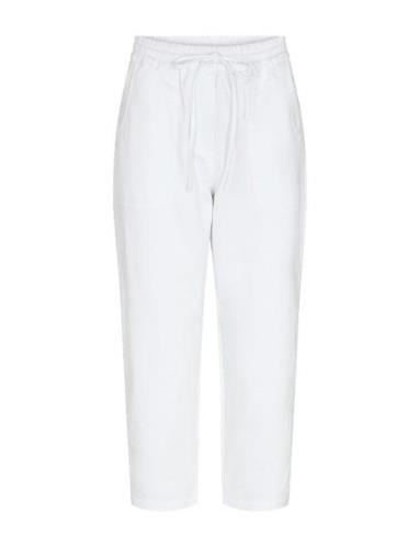 Sc-Akila Bottoms Trousers Joggers White Soyaconcept