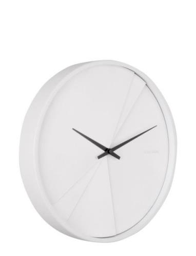 Wall Clock Layered Lines Home Decoration Watches Wall Clocks White KAR...