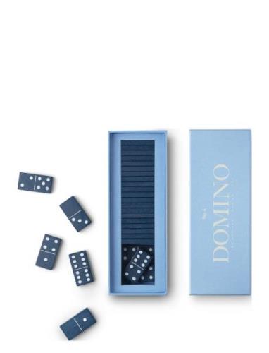 Classic - Domino Home Decoration Puzzles & Games Games Blue PRINTWORKS