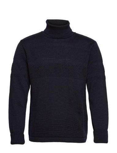 Wool Klemens Knit Tops Knitwear Turtlenecks Black Mads Nørgaard