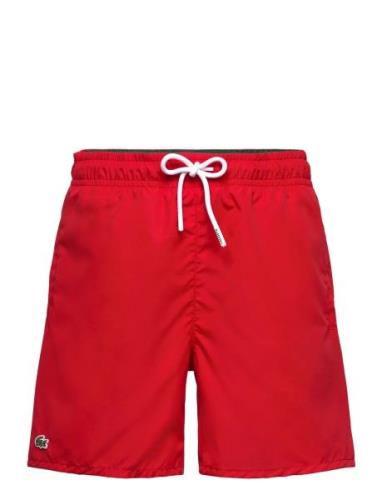 Swimwear Sport Swimshorts Red Lacoste