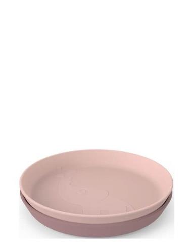 Kiddish Plate 2-Pack Elphee Home Meal Time Plates & Bowls Plates Pink ...