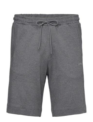 Headlo Curved Sport Shorts Sweat Shorts Grey BOSS