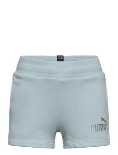 Ess+ Shorts Tr G Sport Shorts Blue PUMA