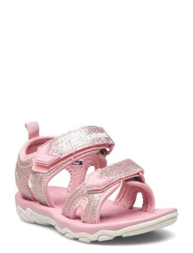 Sandal Sport Glitter Jr Sport Summer Shoes Sandals Pink Hummel