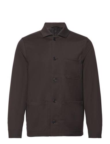 Louis Gabardine Jacket Designers Overshirts Brown Filippa K