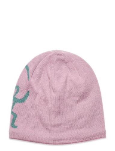 Hawk Knitted Cap Sport Headwear Hats Beanie Pink ISBJÖRN Of Sweden