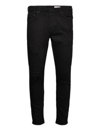 Cigarette Damaged Bottoms Jeans Skinny Black AllSaints