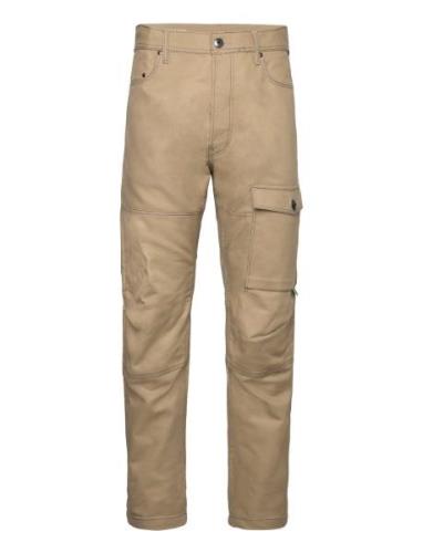 Bearing 3D Cargo Bottoms Trousers Cargo Pants Beige G-Star RAW