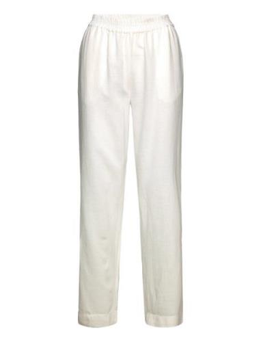 Ulinasz Pants Bottoms Trousers Linen Trousers White Saint Tropez