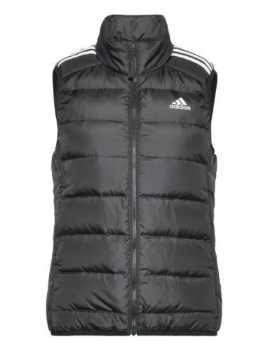 W Ess 3S L D Ve Sport Padded Vests Black Adidas Sportswear