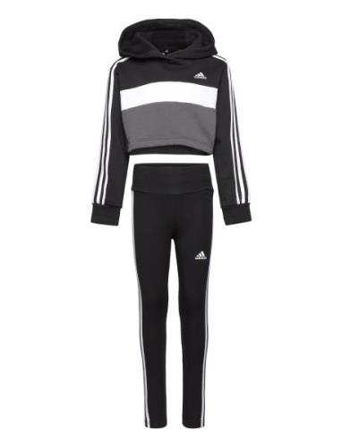 Jg 3S Tib Fl Ts Sport Tracksuits Black Adidas Sportswear