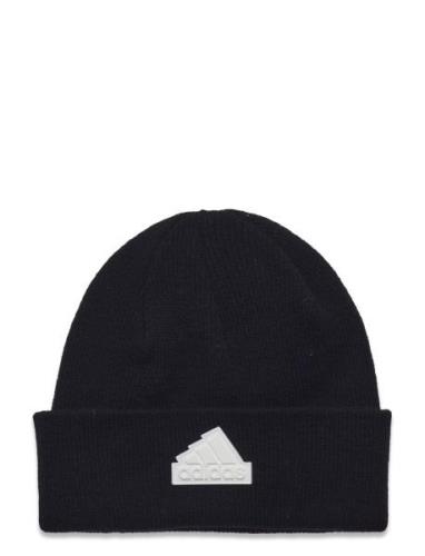 Tec Bea Cuf C.r Sport Headwear Hats Beanie Black Adidas Performance