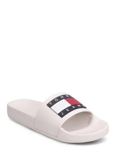 Tommy Jeans Flag Pool Sld Ess Shoes Summer Shoes Sandals Pool Sliders ...