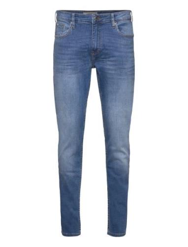 Superflex Tapered Fit Jeans Bottoms Jeans Tapered Blue Lindbergh