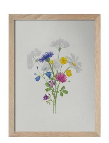 Sju Sorters Blommor Home Decoration Posters & Frames Posters Botanical...