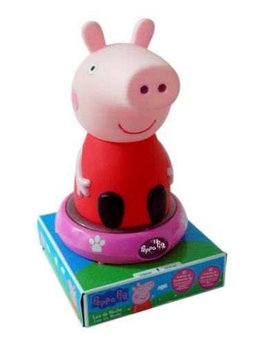 Peppa Pig Night Lamp Home Kids Decor Lighting Night Lamps Pink Gurli G...