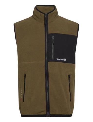 Polartec Vest Designers Vests Green Timberland