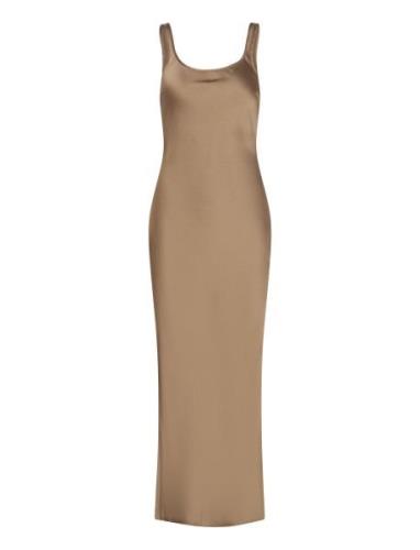 Sunna Dress 12956 Designers Maxi Dress Brown Samsøe Samsøe